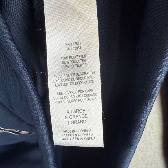 NFL Team Apparel Womens XL Seattle Seahawks Puffer Jacket Blue Green Zip Front - Picture 3 of 9